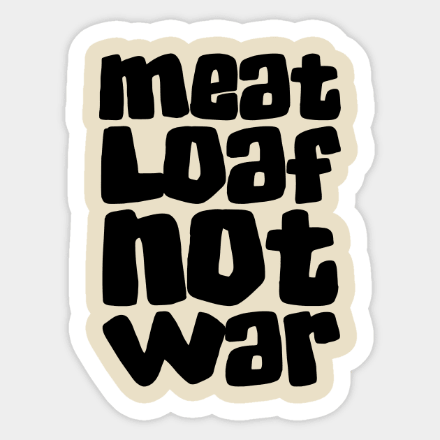 Meat Loaf Sticker by BrotherAdam